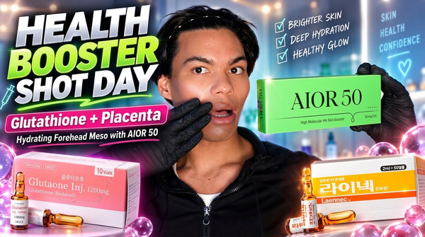 HEALTH BOOSTER SHOT DAY 💉 Glutathione + Placenta