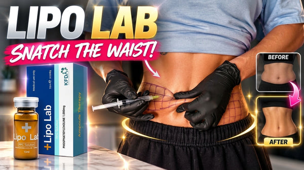 LIPO LAB FAT DISSOLVER 💉 Snatching My Waist!