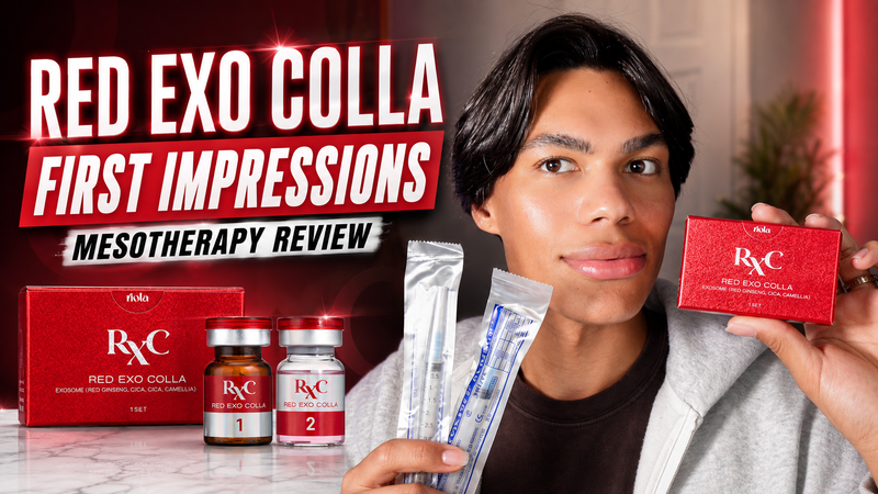 RXC-RED EXO COLLA Mesotherapy! First Impressions + Full Skin Booster Review